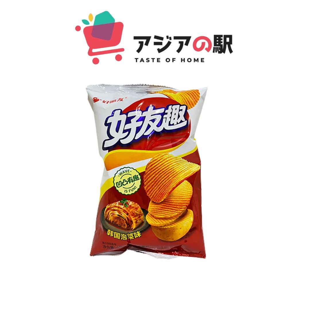 HAO YOU QU KIMCHI FLAVORED POTATO SNACK