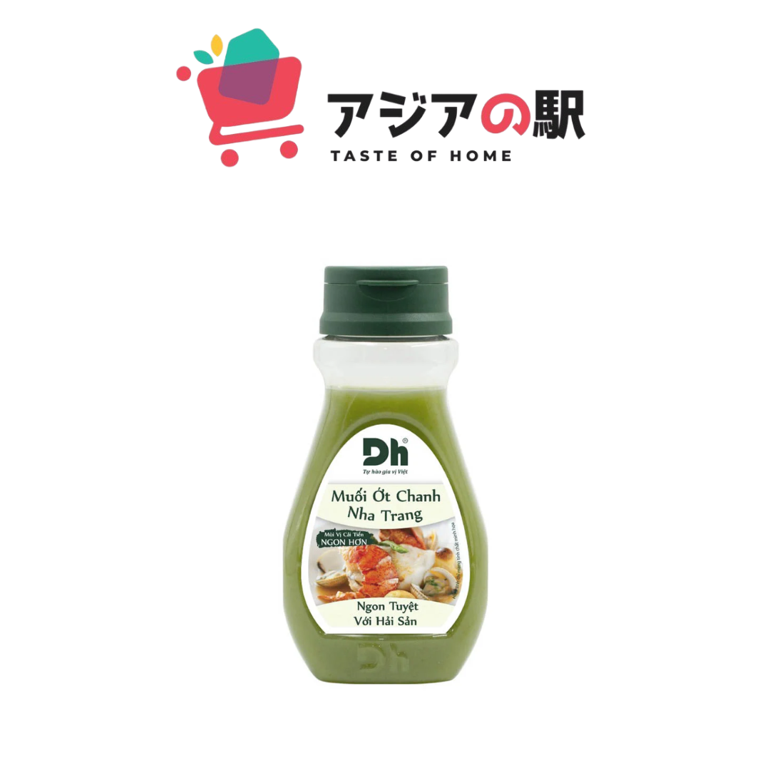 DH FOODS NHA TRANG LIME CHILI SAUCE (GREEN BOTTLE) 200G
