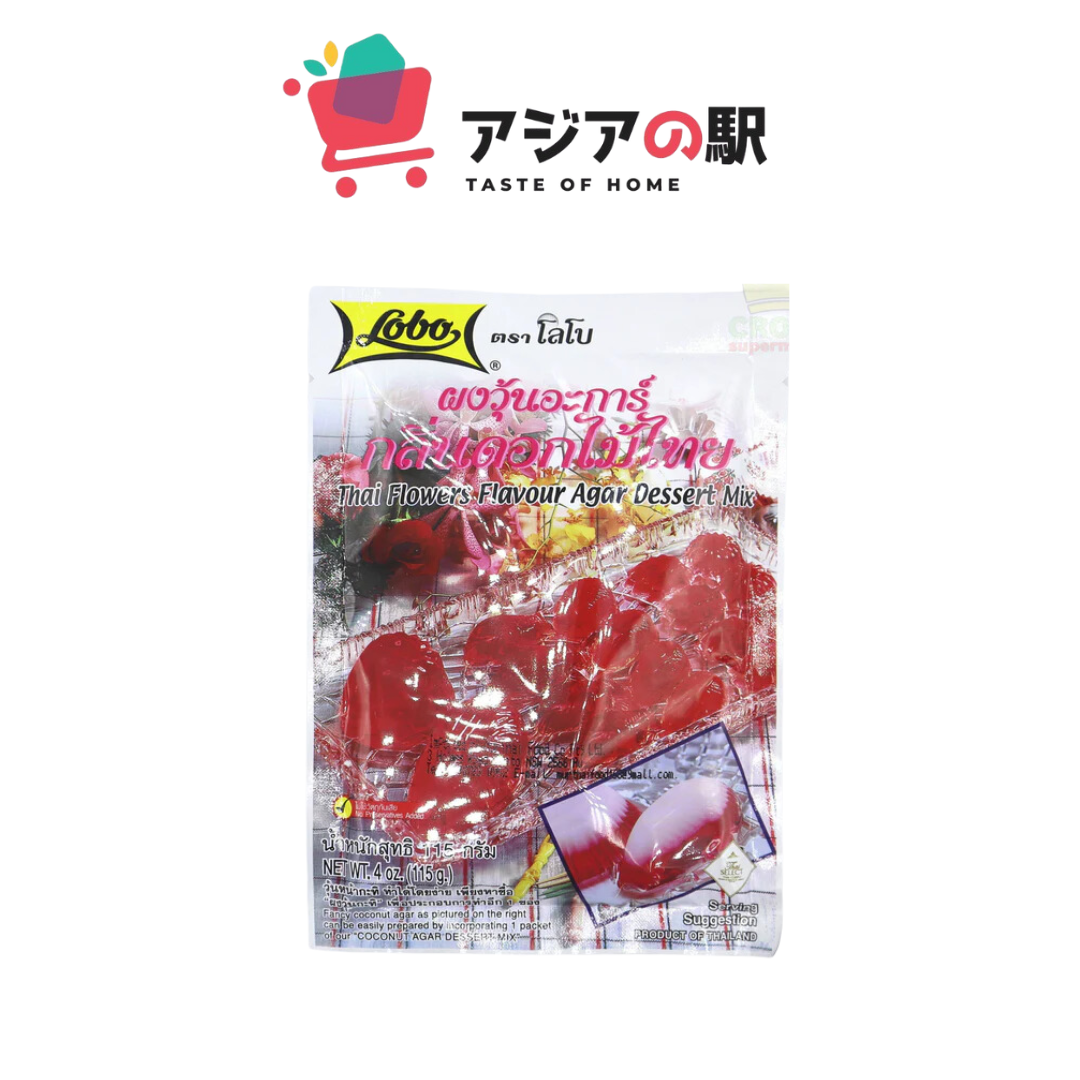 ロボタイフラワーフレーバー寒天デザートミックス