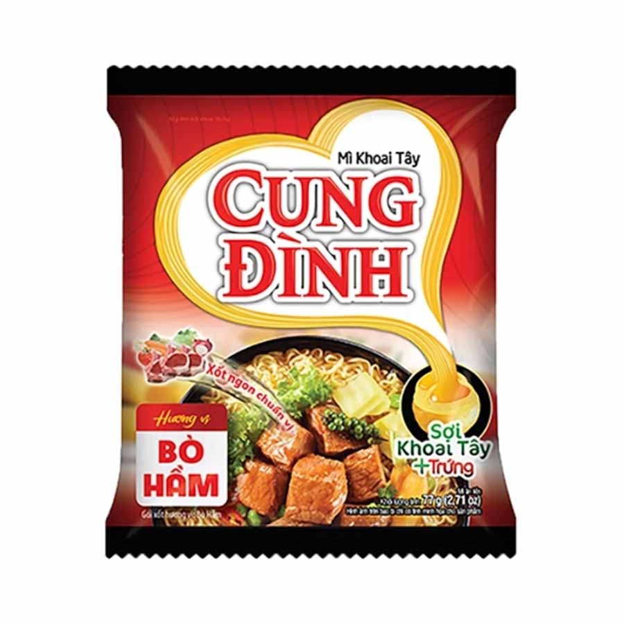 Mỳ Cung Đình khoai tây bò hầm 80g