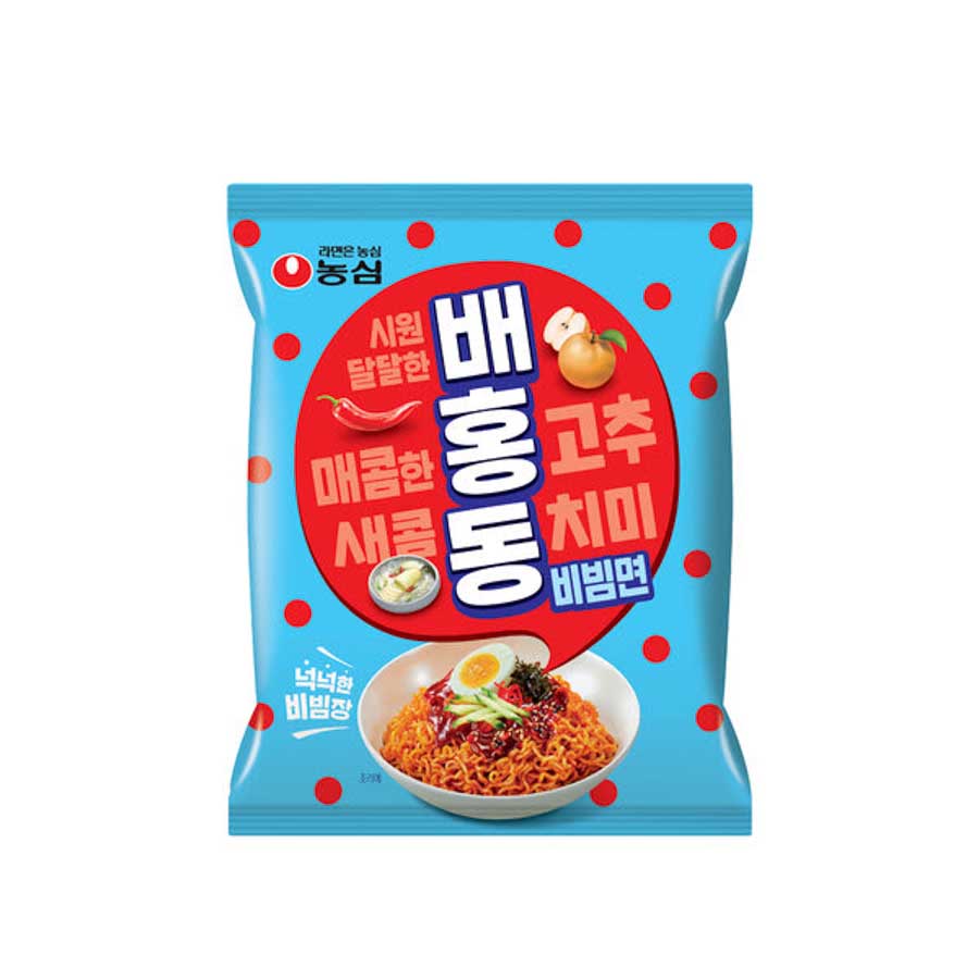 Gói Mì Trộn Cay Ngọt Bibim Nongshim 137g Hàn Quốc