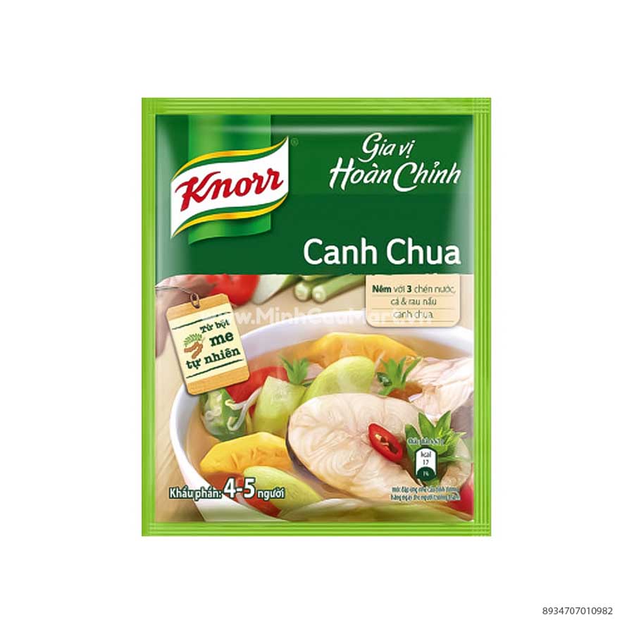 Gia Vị Canh Chua Nấu Canh Knorr Gói 30G
