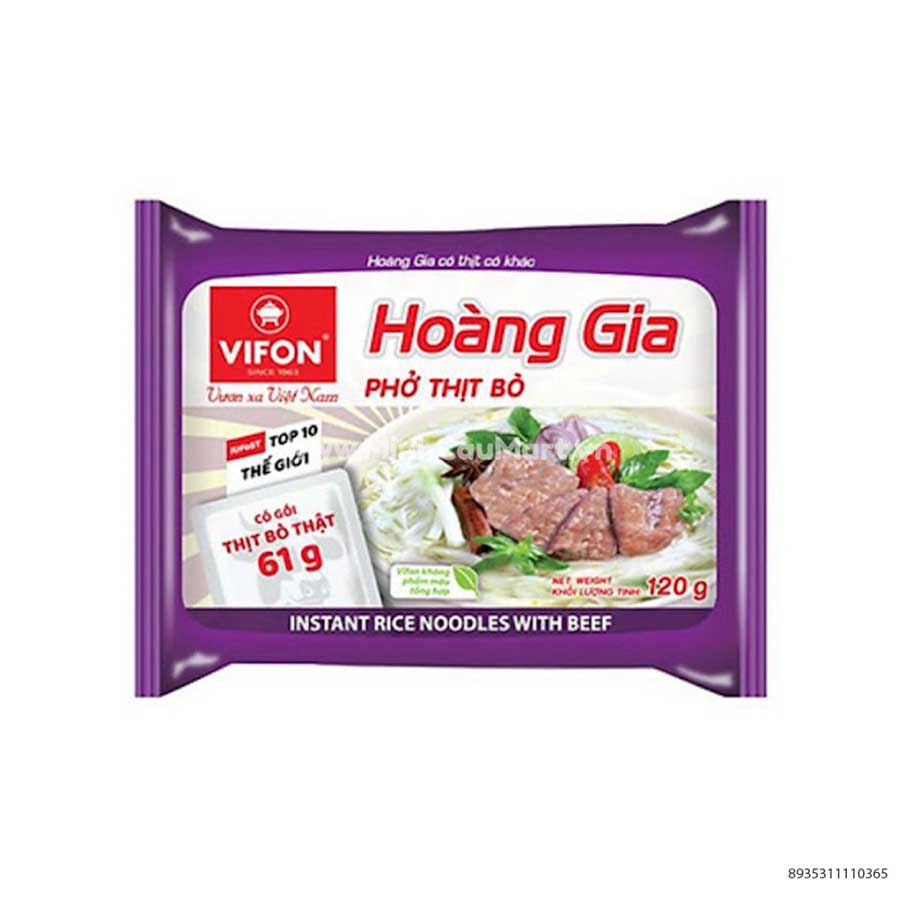 Phở bò Vifon Hoàng Gia 120g