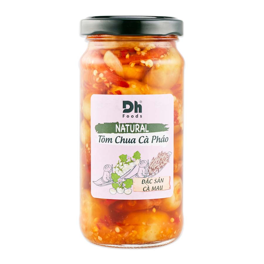Tôm chua cà pháo DH Foods 220g
