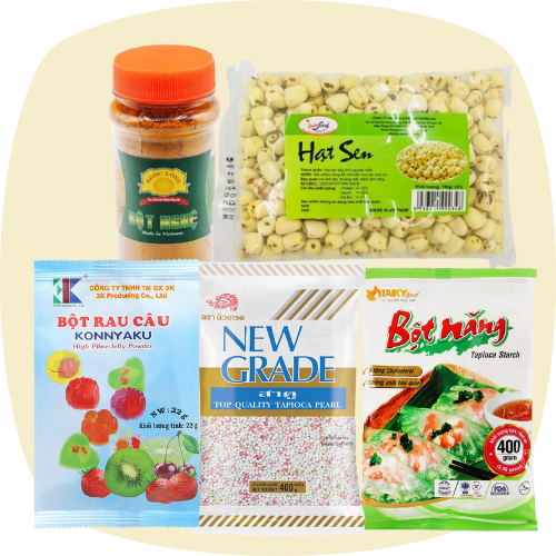 Đồ khô - Bột - Nguyên liệu