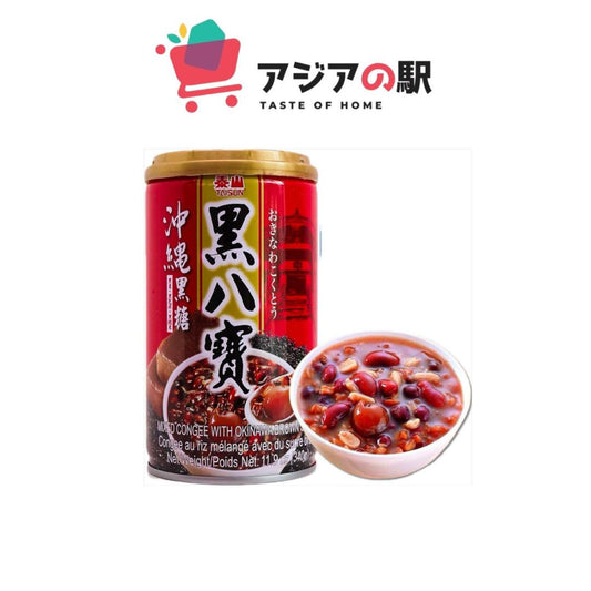 TAISHAN BLACK GLUTINOUS RICE & RED BEAN DESSERT WITH BROWN SUGAR
