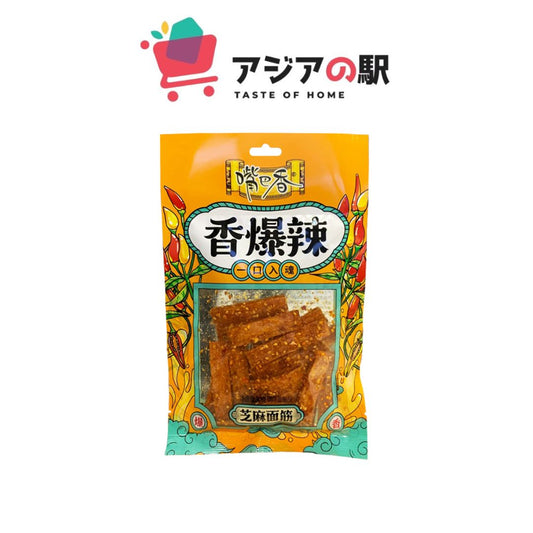 ZUIBAXIANG SPICY SESAME SEASONED GLUTEN SNACK