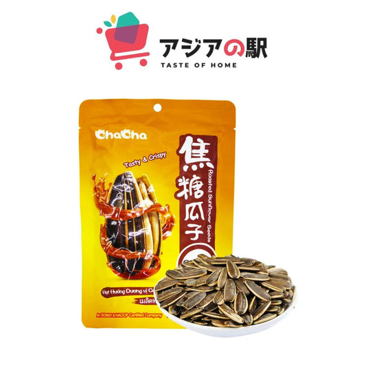 CHACHA CARAMEL FLAVOR SUNFLOWER SEEDS 160G