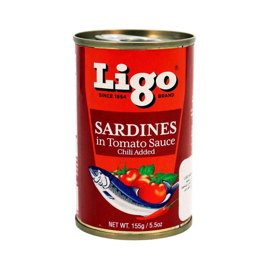 LIGO SARDINES TOMATO SAUCE WITH CHILI