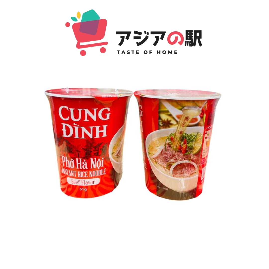 CUNG DINH BEEF FLAVOR INSTANT PHO CUP 61G