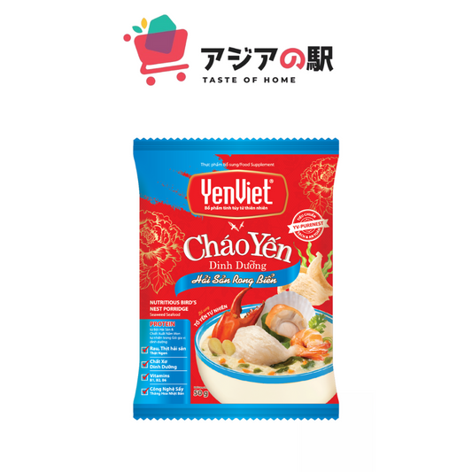 YEN PORRIDGE WITH SEAFOOD AND SEAWEED