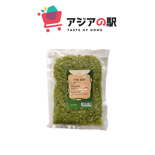 DRIED GREEN STICKY RICE / HANOI SPECIALTY 200G (BAG)