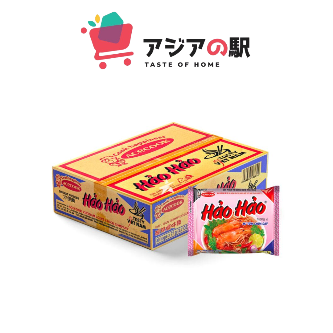 ハオハオ 酸辣エビインスタントラーメン 75g