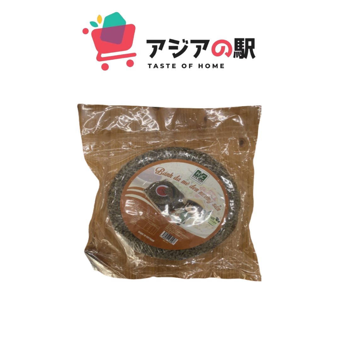 ROASTED BLACK SESAME RICE CRACKER 135G (PACKET)