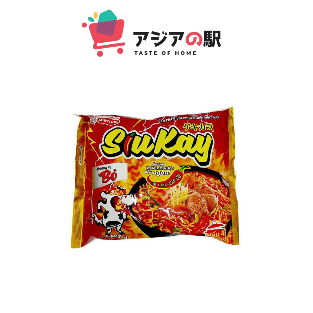 SIUKAY NOODLES WITH BEEF FLAVOR 127G