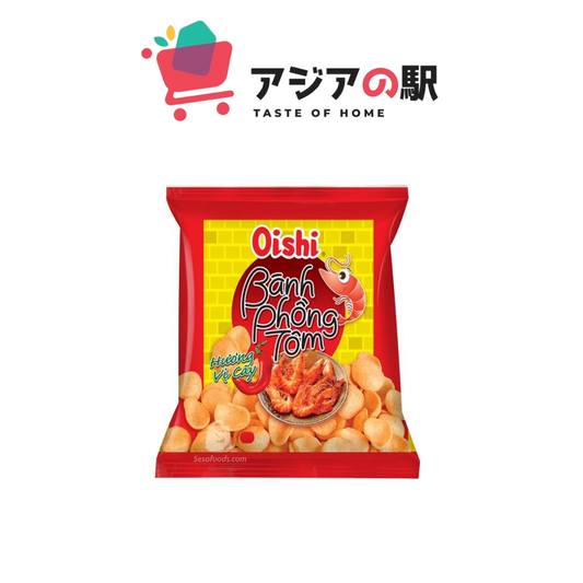 BIM BIM OISHI SPICY PRAWN CRACKERS 40G