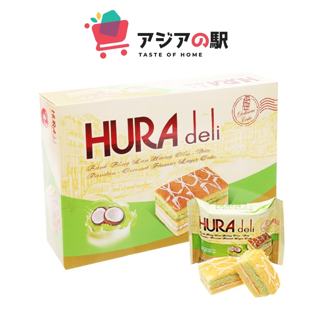 フラココナッツグリーンライスケーキ