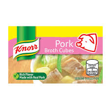 KNORRR PORK BROTH CUBES
