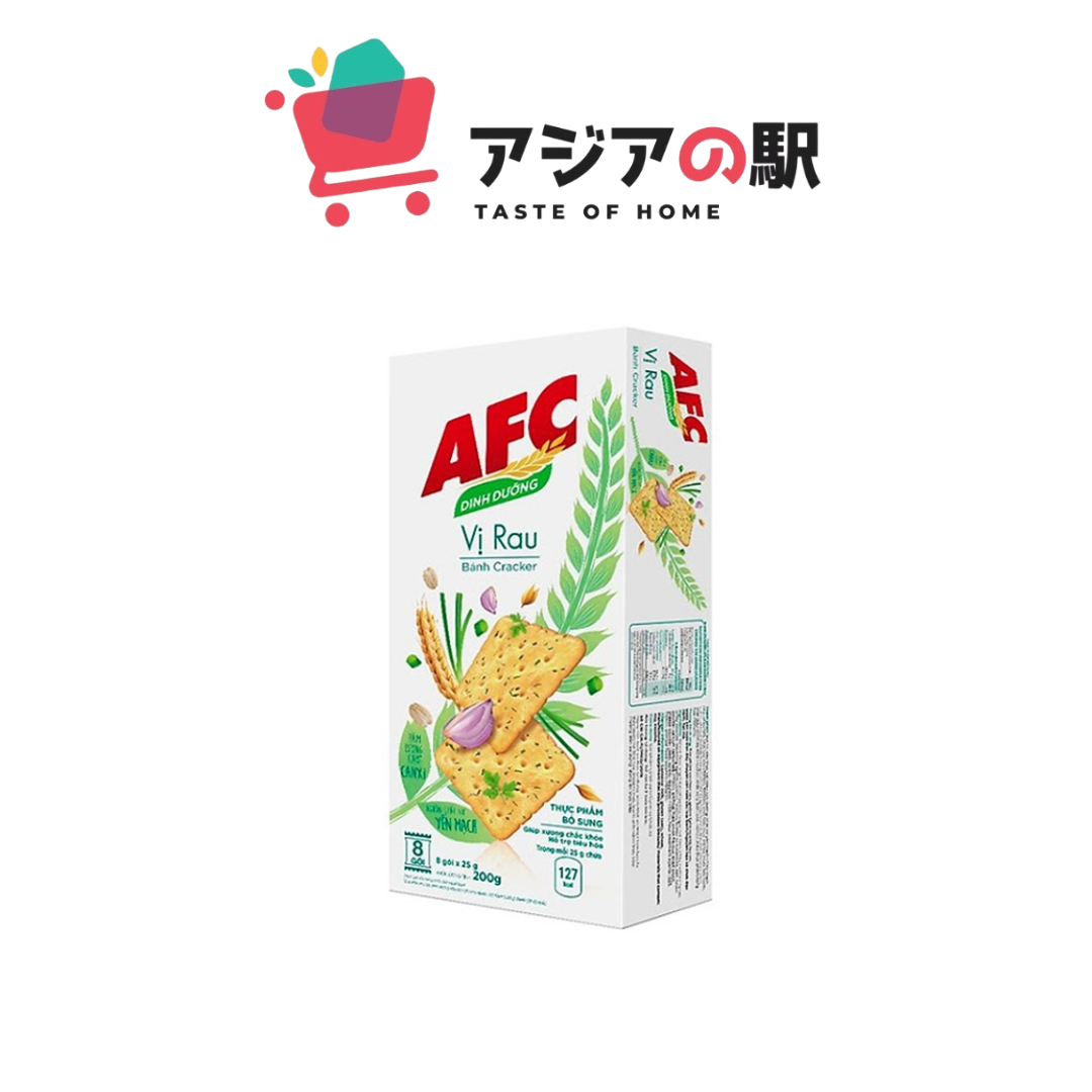 AFC VEGETABLE CRACKERS 200G