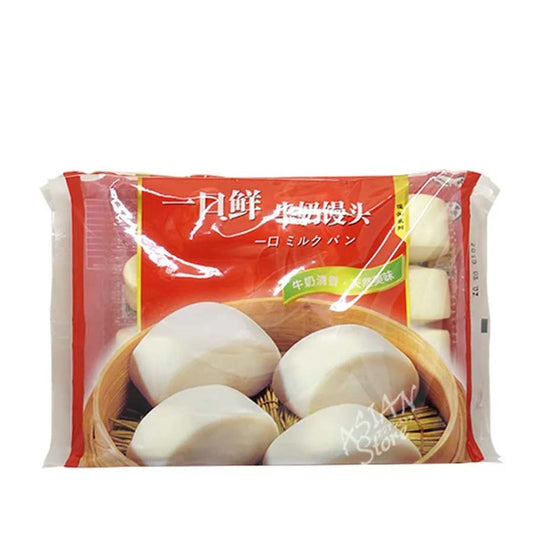 Bánh bao chay vị sữa đông lạnh Trung Quốc 400g