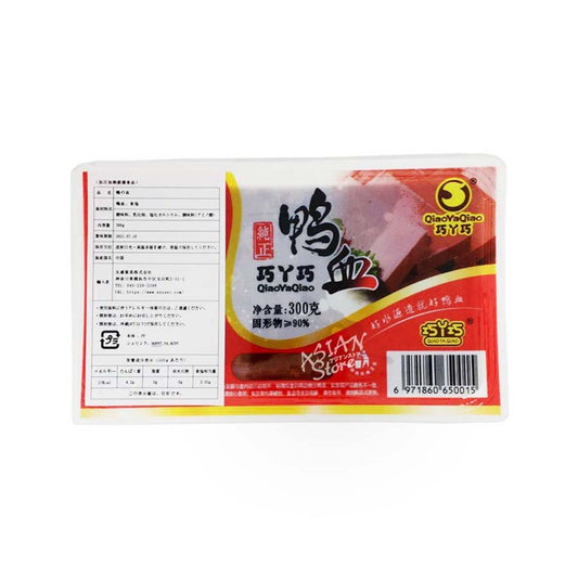 Tiết vịt nguyên chất đông lạnh QiaoYaQiao 300g Trung Quốc