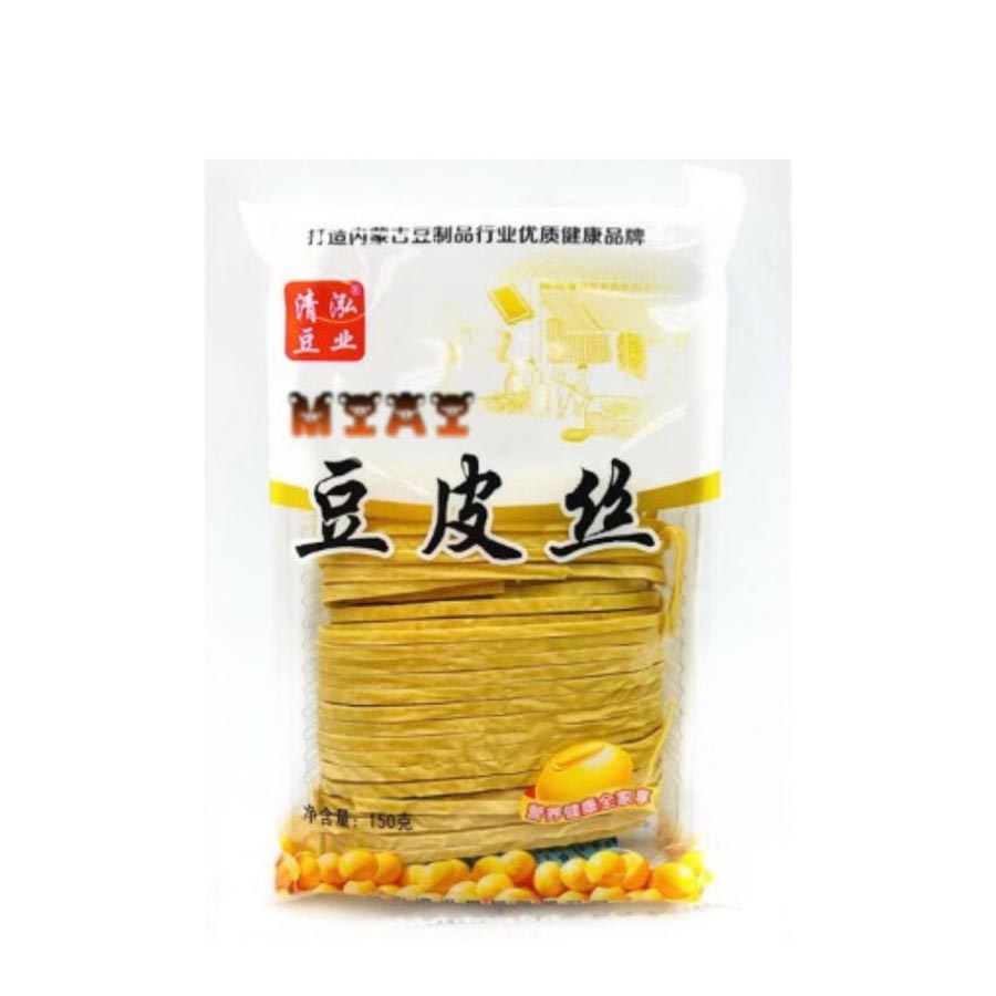 Váng đậu cuộn cắt sợi Qinghong 150g Trung Quốc