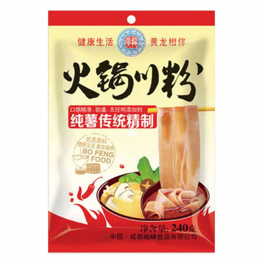 Miến tứ xuyên sợi lớn thả lẩu 240g Hoàng Long Trung Quốc