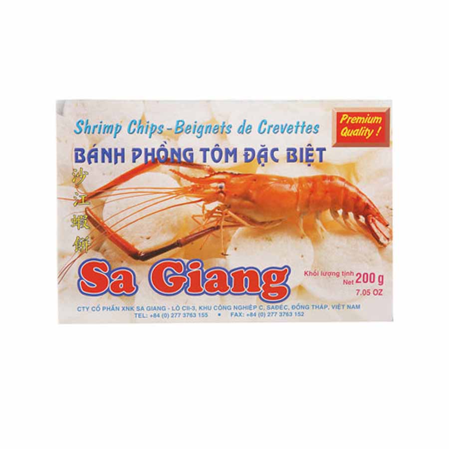 Bánh phồng tôm Sa Giang 200g