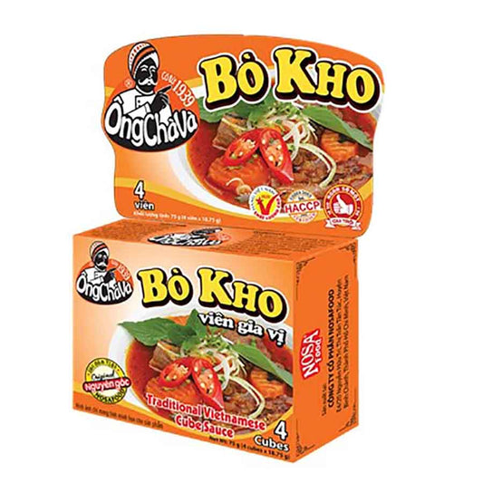Viên gia vị bò kho ONGCHAVA 112,5g