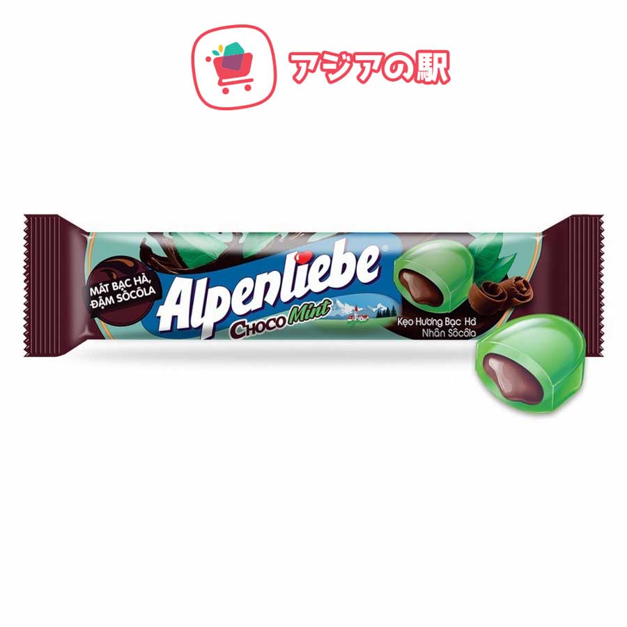 Kẹo Alpenliebe socola bạc hà 1thanh