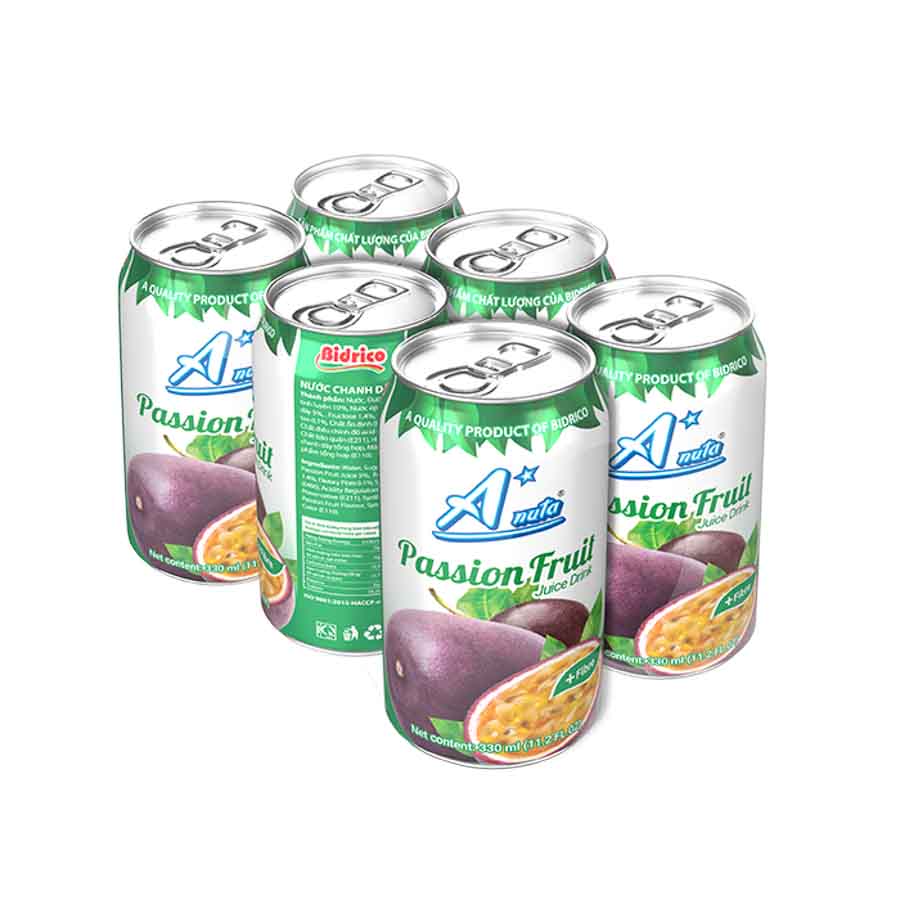 nước chanh dây anuta kome |パッションフルーツジュース (330ml)