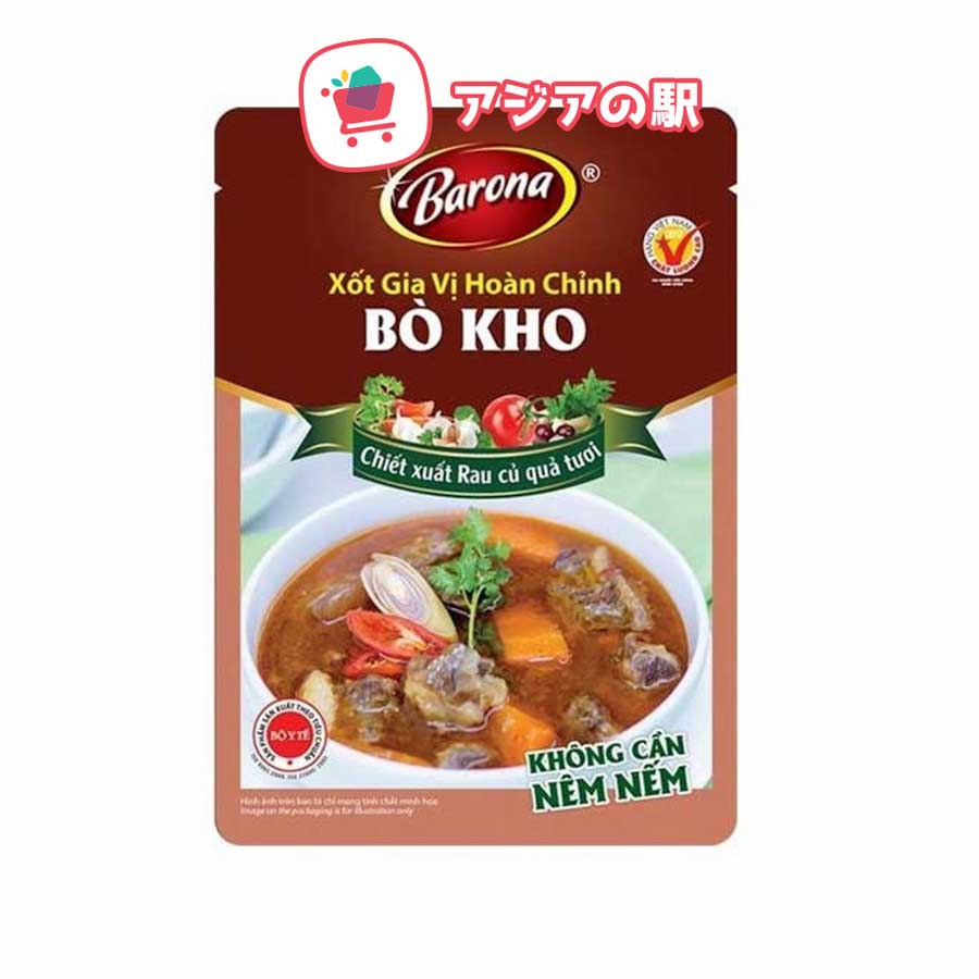 Xốt bò kho BARONA gói 80g