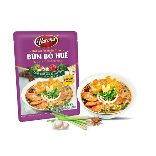 Xốt Gia Vị Hoàn Chỉnh Barona Bún Bò Huế Gói 80G