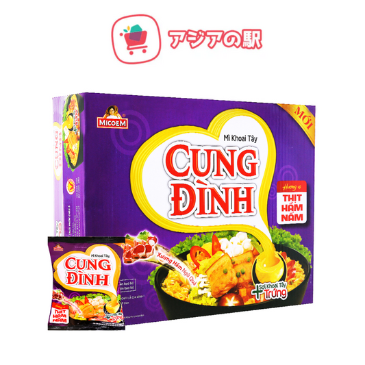 Thùng mì khoai tây Cung Đình 30 gói x 80g